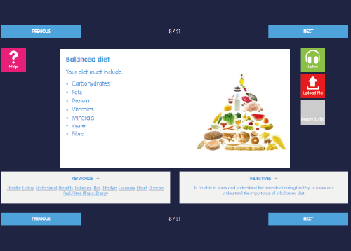 Balanced Diet PHSE Lesson